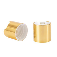 aluminum collar press cap shampoo bottle screw cap